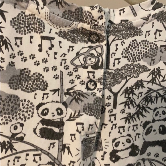 Bonnie Mob Organic Cotton Panda Dress 18-24 - Picture 4 of 4